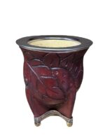 Mate camionero repujado con patitas de alpaca