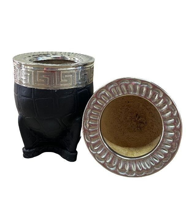 A34 imperial cincelado cuero croco Imperial cuero croco virola cincelada - Imagen 1